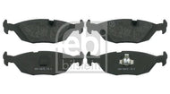 Febi Bilstein 16141 Rear Brake Pad Set for BMW E30 E28 E24 (3/5/6 Series) — Rear Axle, Wear Sensor Ready, OE Quality