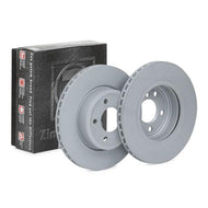 Zimmermann Coat Z 150.3431.20 Brake Disc for BMW X3 E83 (2003-2010), 325x25mm, Internally Vented, High Carbon, Anti-Corrosion Coated Rotor