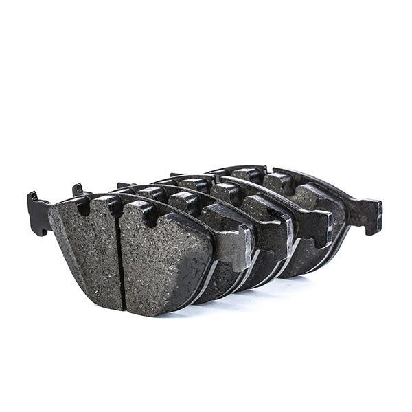 Bosch 0986494354 Brake Pad Set With Anti-Squeak Plate, With Mounting Manual, With Piston Clip