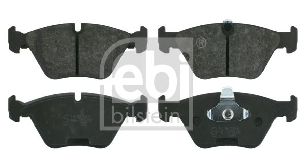 Febi Bilstein 16217 Front Disc Brake Pad Set for BMW 5 Series E39 Saloon (Front Axle) - Wear Indicator Ready - Direct-Fit Replacement for 523i 1995-2000 & 535i 1996-1999