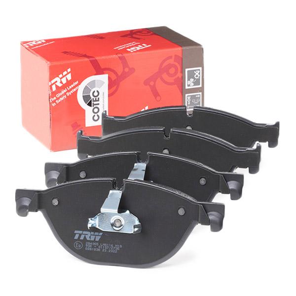 TRW Cotec Gdb1838 Brake Pad Set Prepared For Wear Indicator