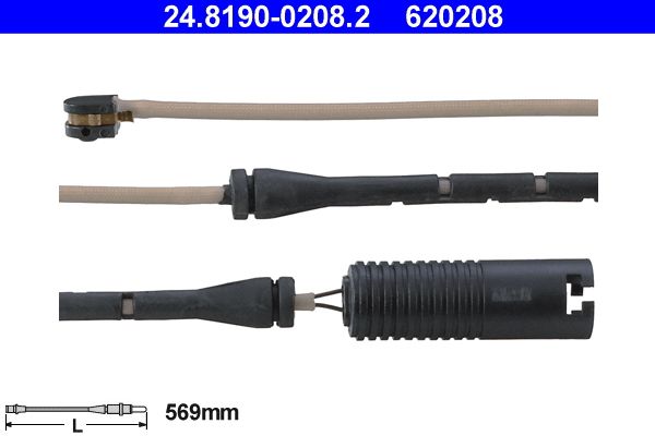 ATE 24.8190-0208.2 Brake pad wear sensor for BMW 7 (E38)