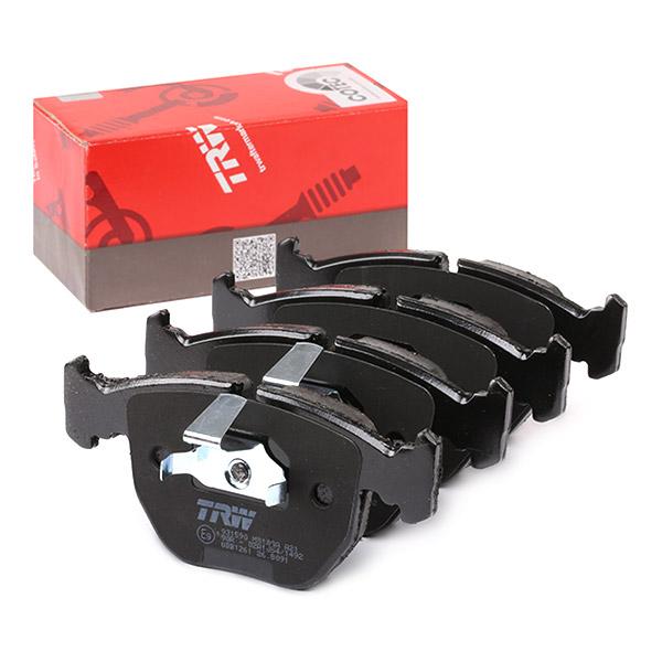 TRW COTEC GDB1261 Brake Pad Set, Wear Sensor Ready – Fits BMW E39 (M5, 540i, 530i, 530d, 525i, 520d), E38 740i, X5 E53, X3 E83, Alpina B10 – Premium Replacement Pads