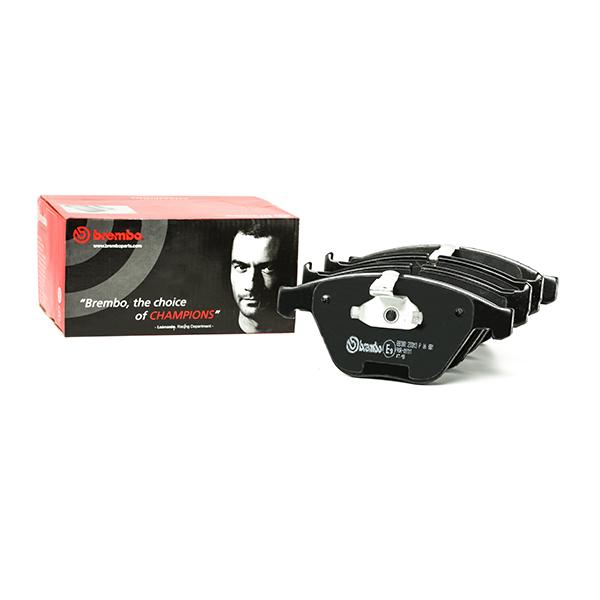 Brembo P 06 081 Brake Pad Set | P-06-081 P06081 | BMW 3 Series E90 E91 E92 E93 330i 335i 330d 335d | Z4 E89 | X1 E84 28i xDrive | Teves Calipers | Wear Sensor Ready | OEM Quality