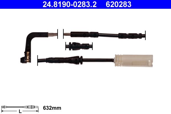 ATE 24.8190-0283.2 Brake pad wear sensor for BMW X1 (E84)