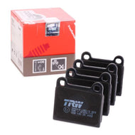 TRW COTEC GDB101 Brake Pad Set (No Wear Sensor) for Classic Alfa Romeo, Mercedes W123/W126, Audi 100 C1, Opel Rekord/Manta, Maserati Biturbo | 56.5 x 61.7 x 15 mm