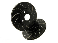 EBC Turbo Grooved Rear 280mm Brake Discs for BMW 1 Series E81/E87 – Slotted & Dimpled Performance