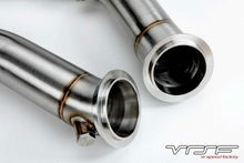 Load image into Gallery viewer, VRSF Cast Race Downpipes Brushed - 15-19 M3, M4 &amp; M2 Competition S55 F80 F82 F87
