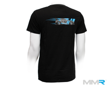Load image into Gallery viewer, MMR Performance BMW Z4 GT3 T-Shirt - Premium Motorsport Tee in Super-Soft Cotton with Elastane - Men's &amp; Ladies Fit - MMR Logo Front, Z4 GT3 Rear - UK
