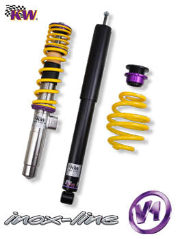 KW Suspension Variant 1 (V1) Inox-Line Coilover Kit for BMW M3 E90/E92 (E9X) – Height Adjustable, Fixed Damping, Stainless Steel